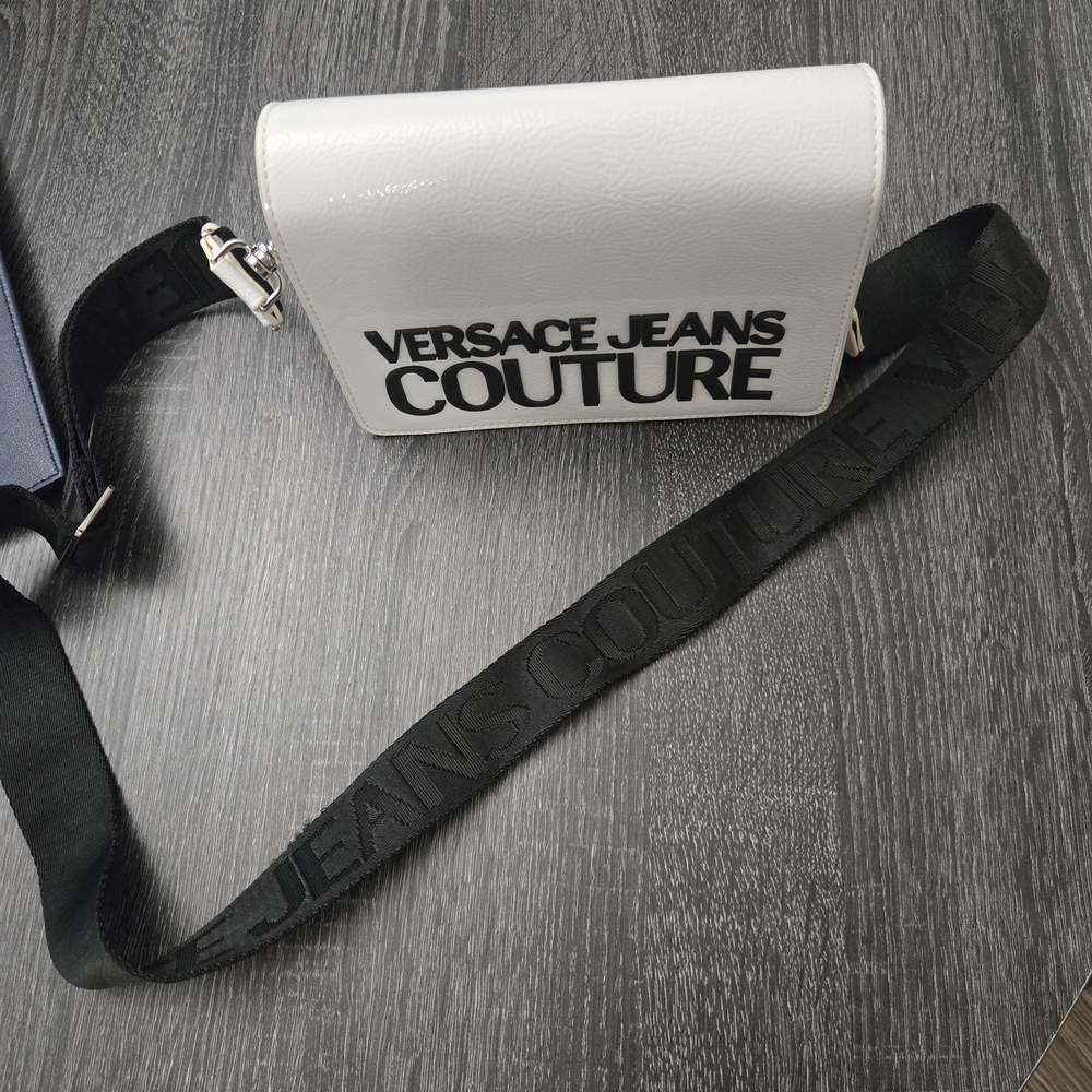 Versace Jeans Collection Black and White Bag